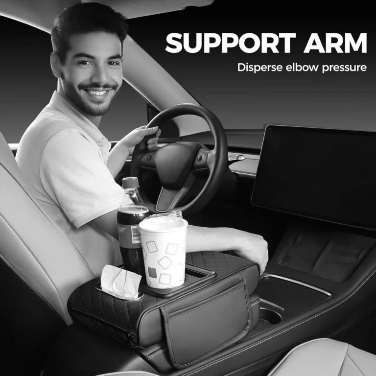 Universal Fit Car Armrest Console Cushion